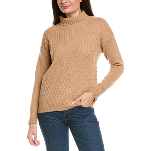 kier j turtleneck wool & cashmere-blend sweater