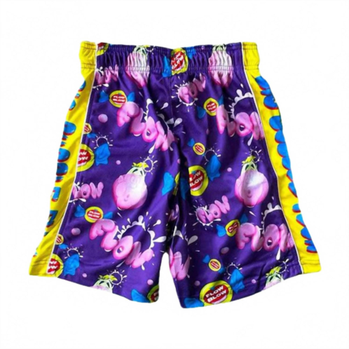 Flow Society boys big bubble Flow shorts in purple