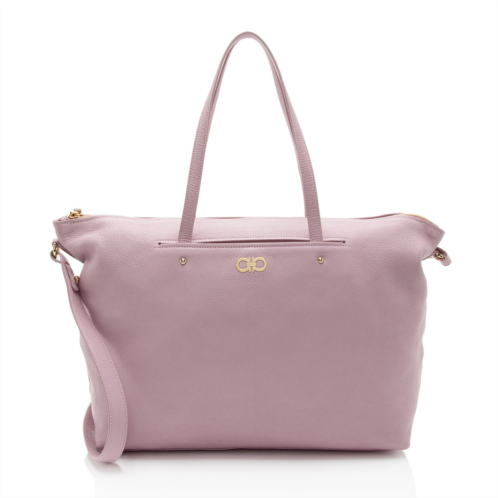 Ferragamo leather mika tote