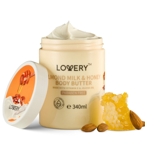 Lovery almond milk and honey whipped body butter - 2 pack - 23 ounces