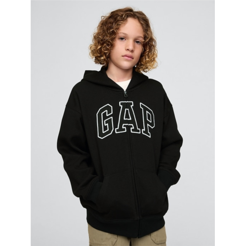 Gap Kids Vintage Soft Logo Zip Hoodie