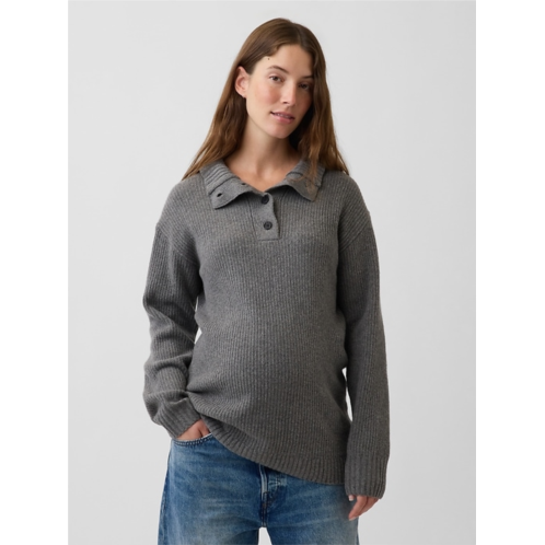 Gap Maternity CashSoft Mockneck Sweater