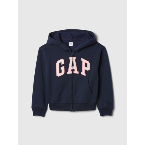 Kids Relaxed Gap Logo Zip Hoodie