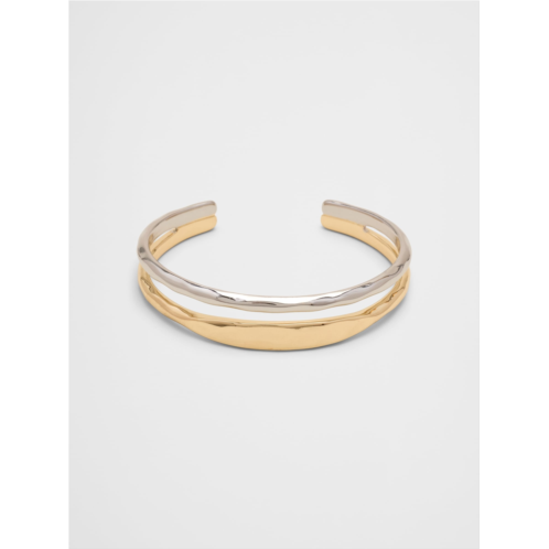 bananarepublic Mixed Metal Cuff