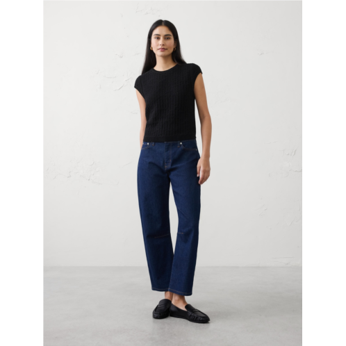 bananarepublic Cotton-Blend Textured Sweater