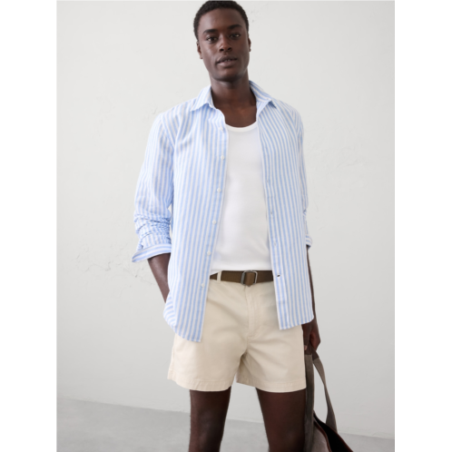 bananarepublic Slim-Fit Linen-Blend Shirt