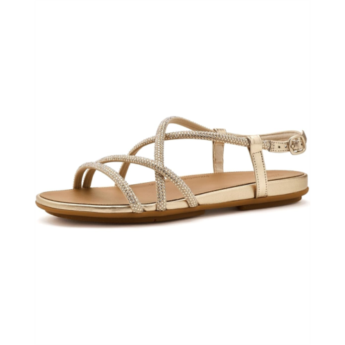 Womens FitFlop Gracie Crystal Strappy Back-Strap Sandals