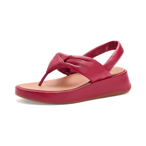 Womens FitFlop F Mode Knot Soft Leather Back Strap Sandals