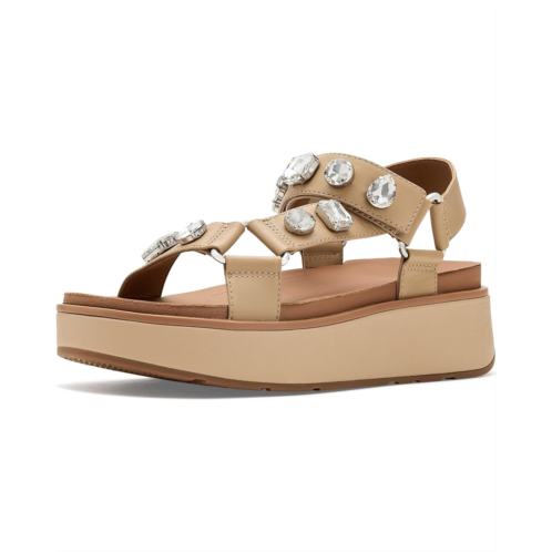 Womens FitFlop Gen-FF Max Ultra-Jewel Leather Back-Strap Sandals