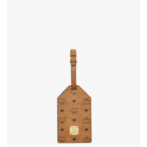 Mcm ottomar luggage tag in visetos