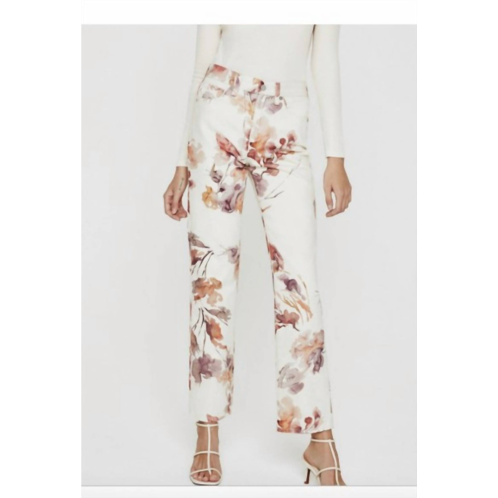 AG Jeans alexxis high rise Jeans in wine floral neutral multi