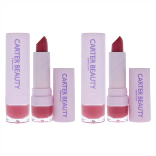 Carter Beauty word of mouth velvet matte lipstick - louise by for women - 0.16 oz lipstick - pack of 2