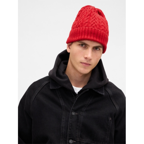 Gap CashSoft Cable-Knit Beanie