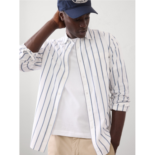 bananarepublic Slim-Fit Softwash Cotton Shirt