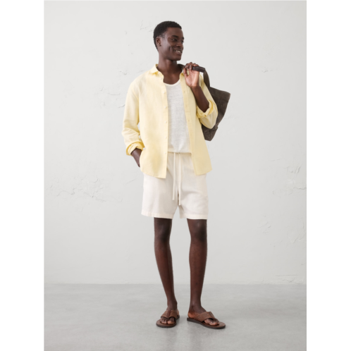 bananarepublic Slim-Fit Linen-Blend Shirt