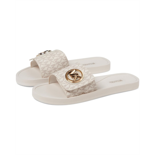 Womens Michael Michael Kors MK Charm Slide