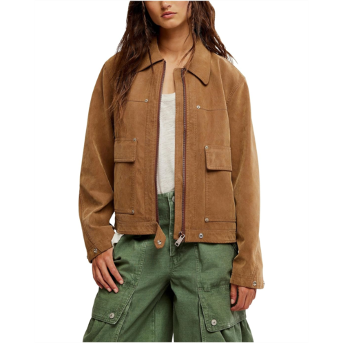 Free People We The Free Blair Vegan Suede Jacket