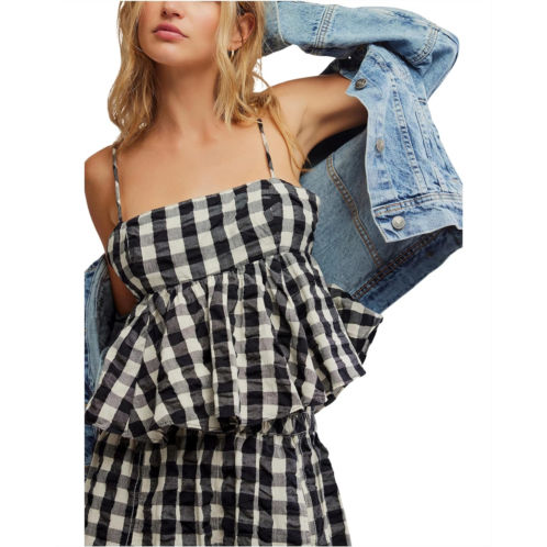 Free People Mia Plaid Tank