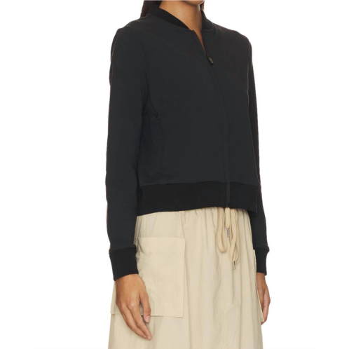 SPLITS59 supplex bomber jacket in black