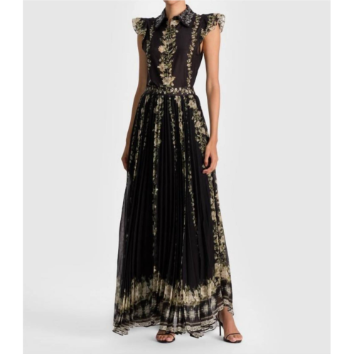 Alice olivia katz maxi skirt in black