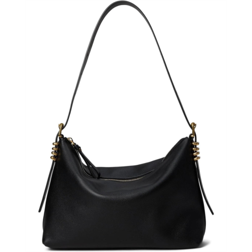 Rebecca Minkoff buckle up shoulder bag womens black leather adjustable red424