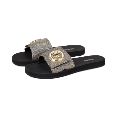 Womens Michael Michael Kors MK Charm Slide
