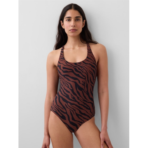 Gap Cross-Back One-Piece Swimsuit