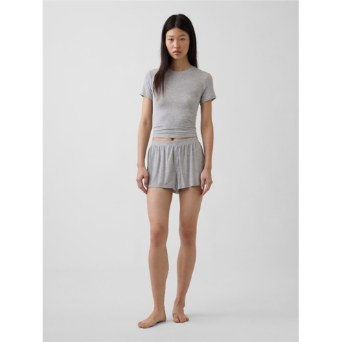Gap Softest UltraFine Rib Modal PJ Shorts