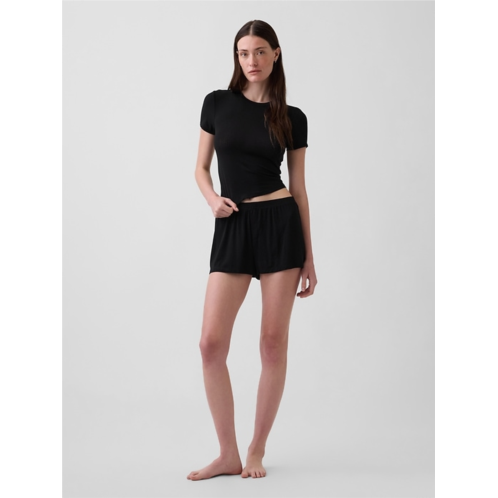 Gap Softest UltraFine Rib Modal PJ Shorts