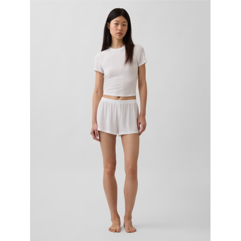 Gap Softest UltraFine Rib Modal PJ Shorts