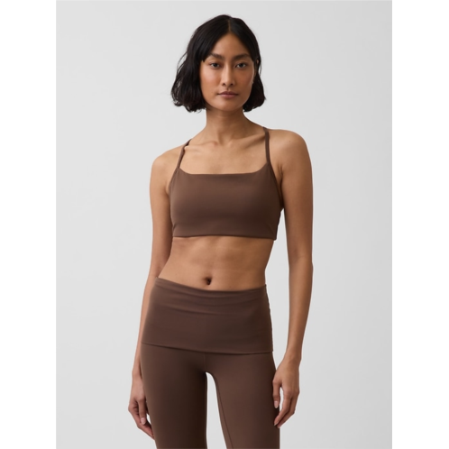 GapFit Smooth Racerback Sports Bra