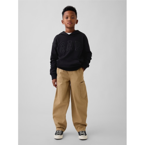 Gap Kids Brushed Cargo Baggy Taper Pants
