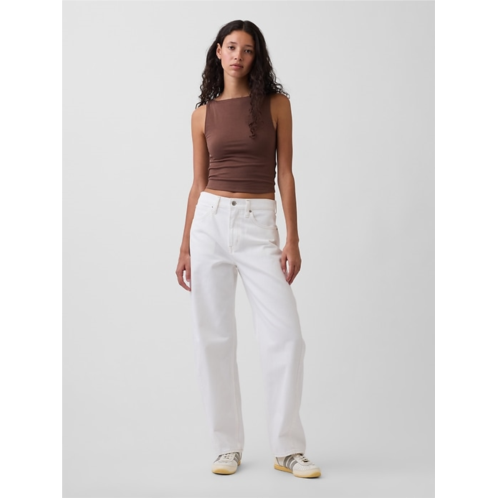 Gap High Rise Barrel Jeans