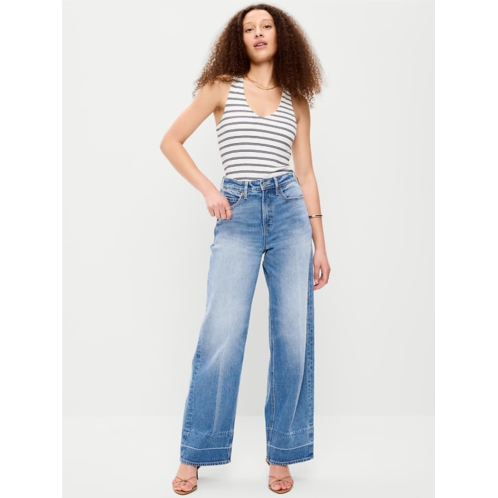 OldNavy Extra High-Waisted Wide-Leg Jeans