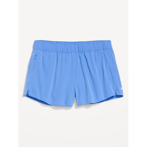 OldNavy Mid-Rise StretchTech Run Shorts -- 3-inch inseam