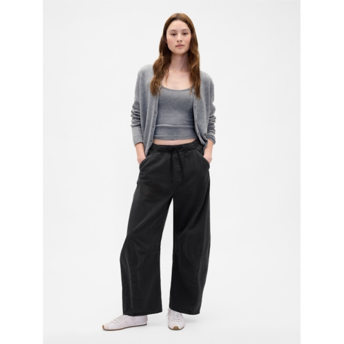 Gap Mid Rise Twill Easy Horseshoe Pants