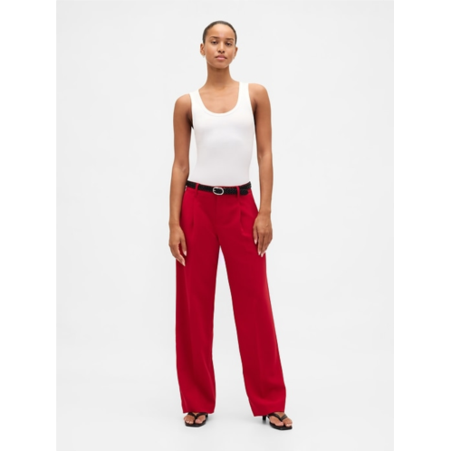 Gap 365 Low Rise Pleated Wide-Leg Trousers