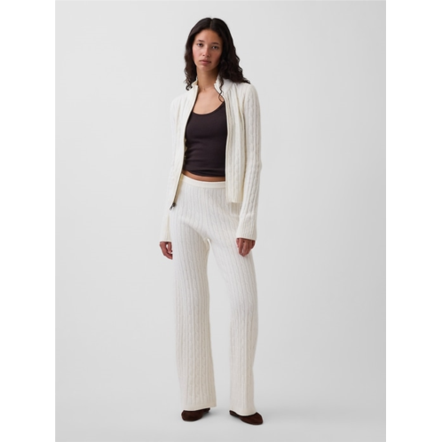 Gap CashSoft Cable-Knit Boot Sweater Pants