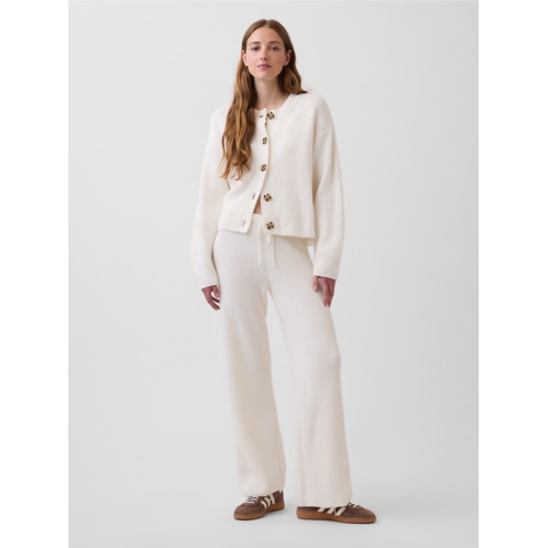 Gap CashSoft Shaker-Stitch Sweater Pants