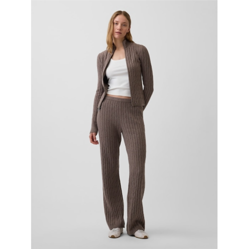 Gap CashSoft Cable-Knit Boot Sweater Pants