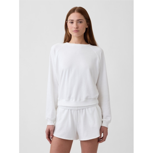Gap Relaxed French Terry Crewneck Sweatshirt
