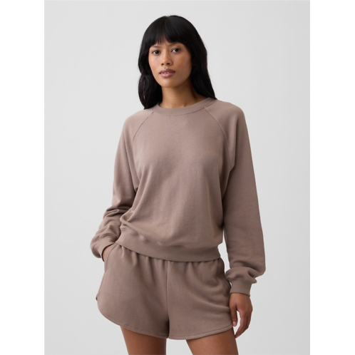 Gap Relaxed French Terry Crewneck Sweatshirt