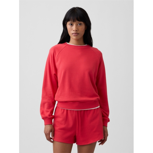 Gap Relaxed French Terry Crewneck Sweatshirt