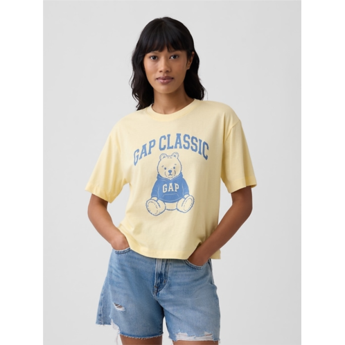 Gap Oversized Brannan Bear Graphic T-Shirt