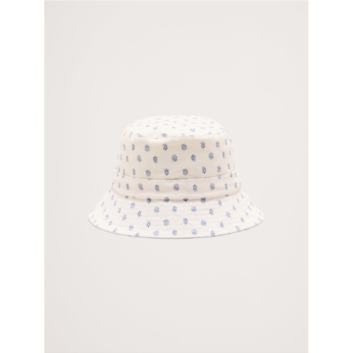 Bananarepublic Cotton Bucket Hat With Tie