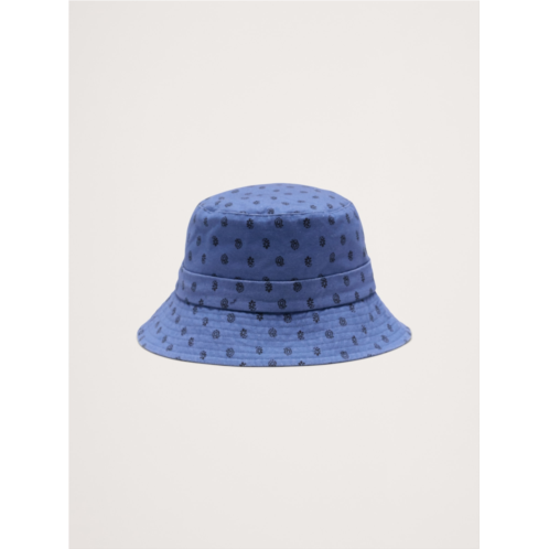 Bananarepublic Cotton Bucket Hat With Tie