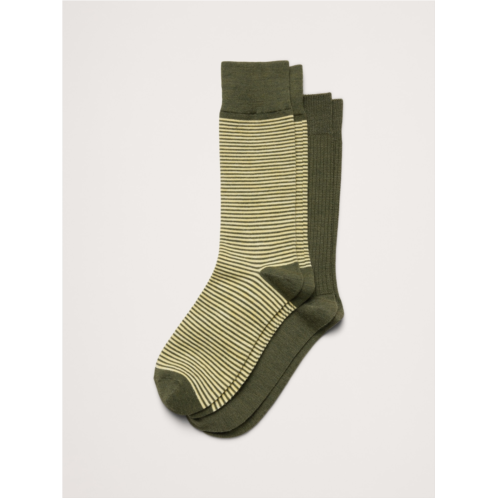 Bananarepublic Breathe Merino-Blend Socks 2-Pack