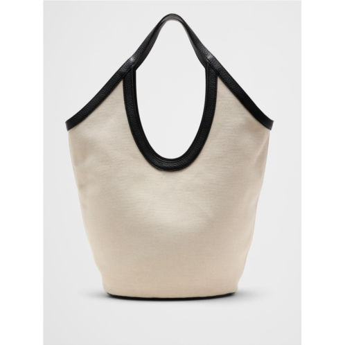bananarepublic Canvas Hobo Tote