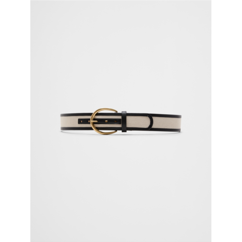 bananarepublic Rubber Canvas Belt