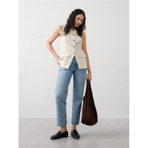 bananarepublic Long Ponte Cutaway Vest